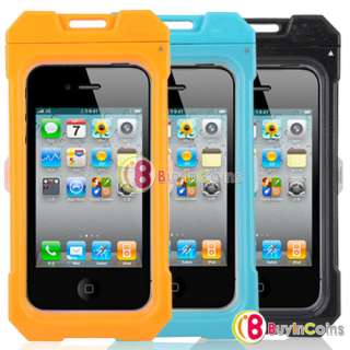 3M Waterproof Skin Protective Box Case Cover for iPhone 4 4S  