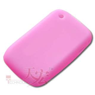   Silicone Skin Back Case Cover Protector for Blackberry Curve 8520 8530
