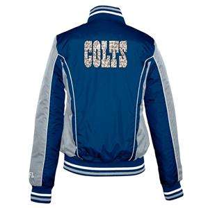 COLTS NFL FOR HER QUILTED REVERSIBLE JACKET XL NWT  