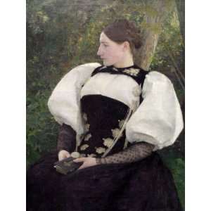   Dagnan Bouveret   24 x 32 inches   A Woman from 