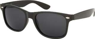 12 Black Wayfarer Blues Brother Style Sunglasses  1 Dozen 