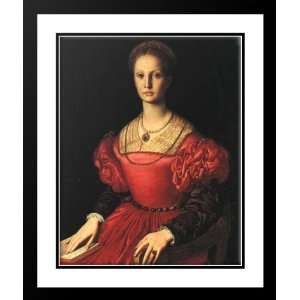   28x34 Framed and Double Matted Lucrezia Panciatichi