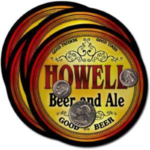  Howell , NJ Beer & Ale Coasters   4pk 