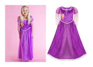  Tangled Princess Rapunzel Nightgown Night Gown & Plush 