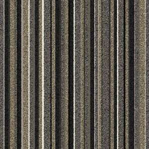   Birch Parkway Square Carpet Tile in Gray Stripe