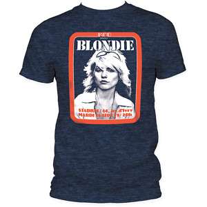 Debbie Deborah Harry Blondie KCP Paris 1980 T shirt top  