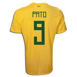 Brazil Brasil Soccer Jersey Football Shirt home 2012 Pato Size M 