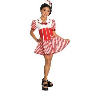   Bratz Fashion Emergency Bratty Nurse Child Costume / Red   Size Medium