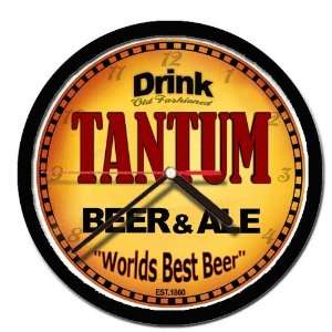  TANTUM beer and ale cerveza wall clock 