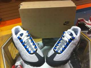 Nike Air Max 95 Grey Blue Spark Men Sz  