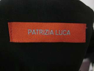 PATRIZIA LUCA Black Pleated Dress Pants Sz 10  
