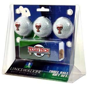 Texas Tech Red Raiders NCAA Slider Hat Clip 3 Golf Ball 
