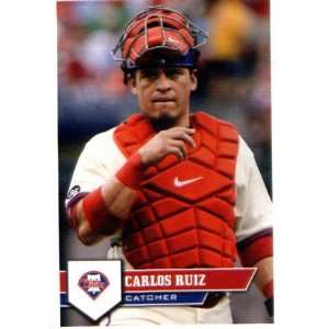2011 Topps Major League Baseball Sticker #176 Carlos Ruiz Philadelphia 