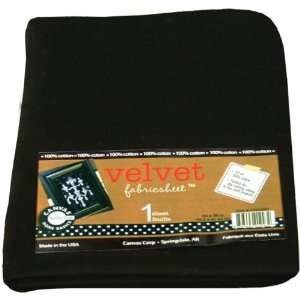  Packaged Fabric, Black Velvet
