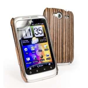   Tuff Luv Wood case cover for HTC Wildfire S   Light Brown Electronics