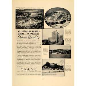 1936 Ad Crane Snider Packing Hanna Coal John Deere   Original Print Ad