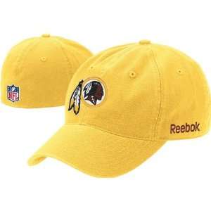  Washington Redskins 2009 Gold Fitted Sideline Slouch Hat 