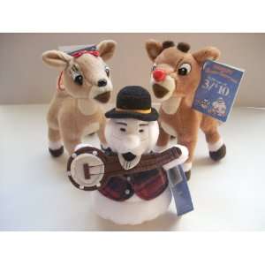   Set of 3 Plush Rudolf and the the Island of Misfit Toys Toys & Games