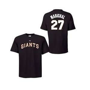  New York Giants Juan Marichal Cooperstown Name & Number T 