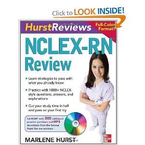    Hurst Reviews NCLEX RN Review [Paperback] Marlene Hurst Books