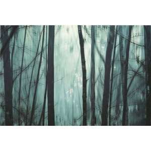  Marvin Pelkey 24W by 18H  Spring Mist I CANVAS Edge #4 