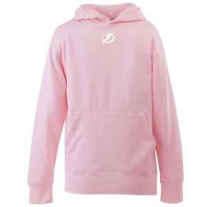 Tampa Bay Lightning YOUTH Girls Signature Hooded Sweatshirt (Pink)
