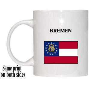 US State Flag   BREMEN, Georgia (GA) Mug 