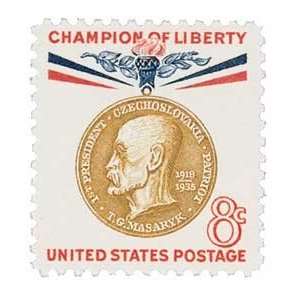  #1148   1960 8c Thomas G. Masaryk Postage Stamp Numbered 