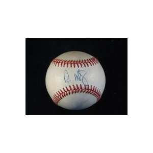 Don Mattingly Autographed Ball   Autographed Baseballs  