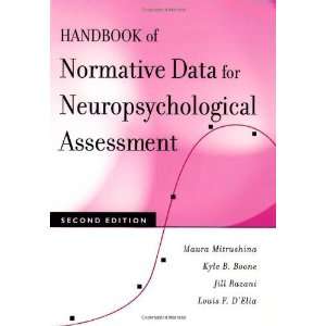   for Neuropsychological Assessment [Hardcover] Maura Mitrushina Books