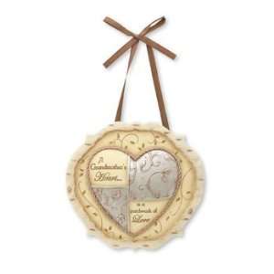   Pavilion Gift Company 82125 Grandmother Heart Plaque 