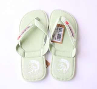 Diesel Women Sandal Slipper Flip Flop Green Mint Seaside H2665 Size 8 