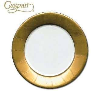  Caspari Paper Plates 3510DP Gold Dinner Plates Everything 