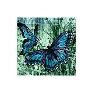 Dimensions Butterfly Duo 5x5 Mini Needlepoint Kit