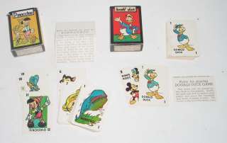 Vintage 1940s Disney Mickey Mouse Library Card Games  