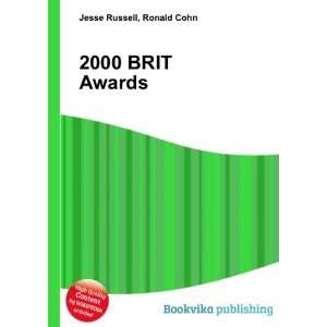  2000 BRIT Awards Ronald Cohn Jesse Russell Books