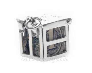 Sterling Silver DOLLAR BOX Never Be Broke OPENS Mad Money CHARM or 