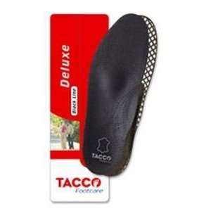  Tacco 794 Black Deluxe Orthotic Comfort Leather Insoles 