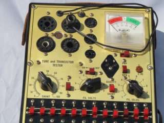   Tube and Transistor Tester RADIO Electronics Corp. Syosset, NY  