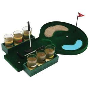 Maxam Drinking Golf Game W 6 Glasses Toys & Games