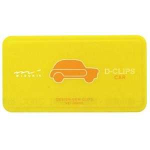  Midori D Clip Paper Clips   Vehicle Series   Car   Box of 