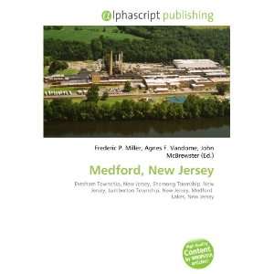  Medford, New Jersey (9786133598522) Books