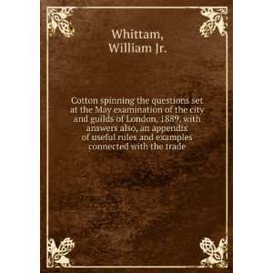   rules and examples connected with the trade. William, Whittam Books