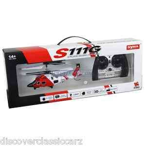 Syma S111G 7.5 RC Remote Control Helicopter 3.5 Channel  