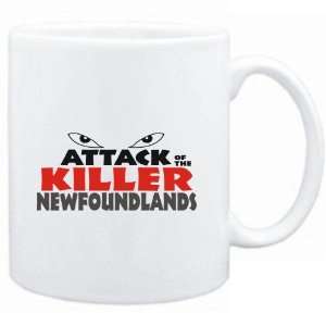  Mug White  ATTACK OF THE KILLER Newfoundlands  Dogs 