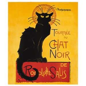  Tournee Du Chat Noir by Theophile Alexandre Steinlen 36x49 