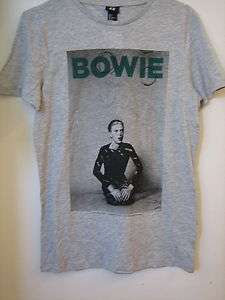 David BOWIE T Shirts NEW with Tag Sizes S , M , L , XL  