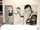 Benny Caplan Bob McLuckie Vintage Boxing Swop Cards  