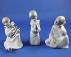 Set of 3 Nao by Lladro Daisa Porcelain Angel Figurines Spain