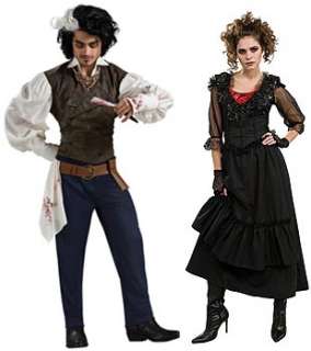 Sweeney Todd Deluxe & Mrs. Lovett Adult Standard Couples Costume Set
